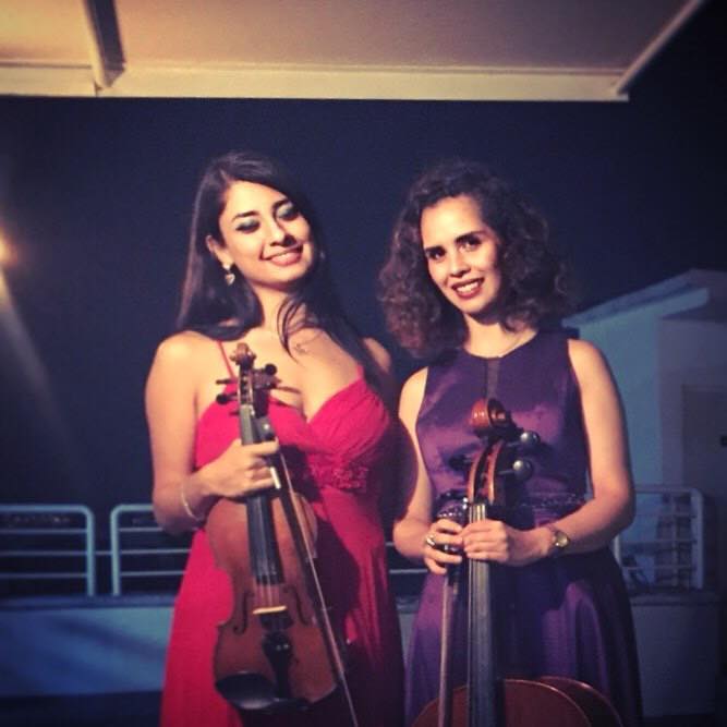 Dueto de violín con violonchelo